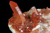 Natural, Red Quartz Crystal Plate - Morocco #80544-3